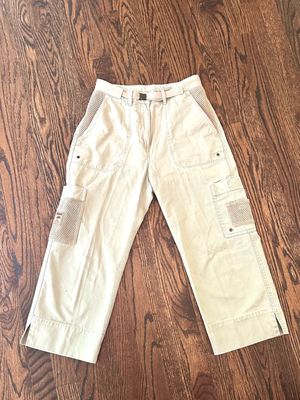 Ralph Lauren women’s Light Cream Cargo Pants - Utility Safari Style 4